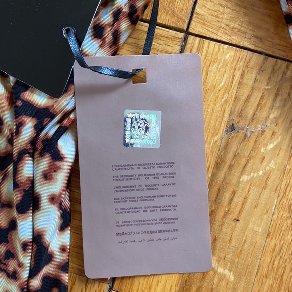 Roberto Cavalli Digital Print Ombre Sheath Dress Size Medium EUC - Picture 15 of 16